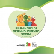 Banner ilustrativo do Semin&aacute;rio de Desenvolvimento Social